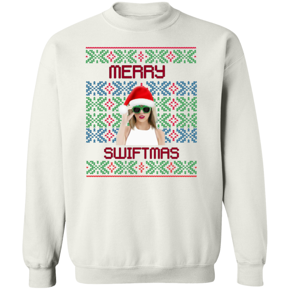 Swiftmas Crewneck Pullover Sweatshirt