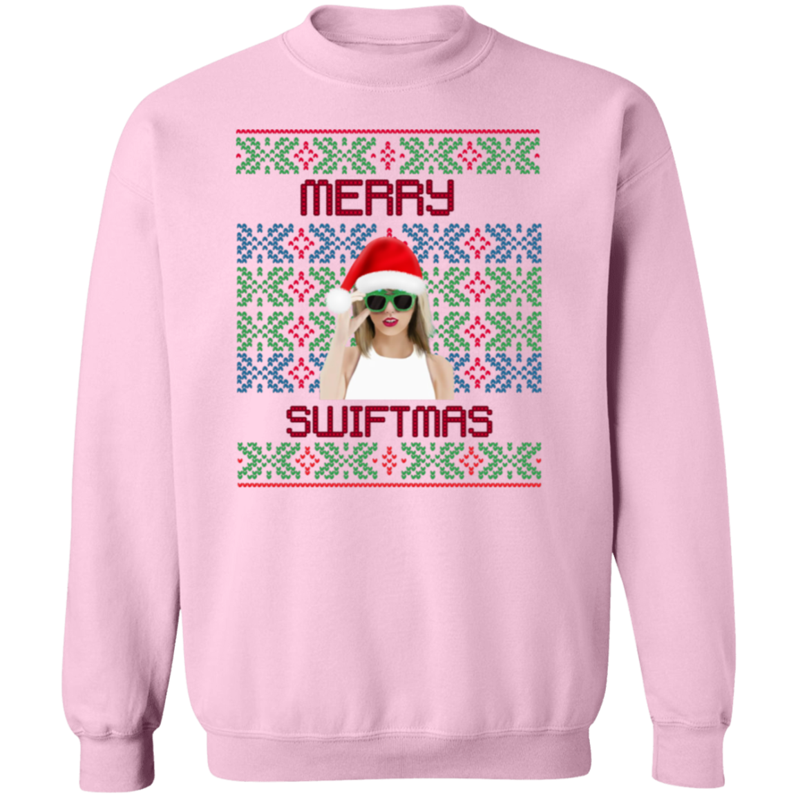 Swiftmas Crewneck Pullover Sweatshirt