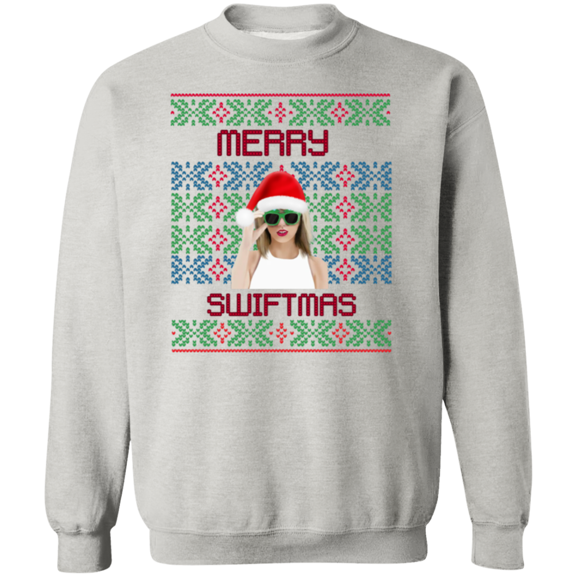 Swiftmas Crewneck Pullover Sweatshirt