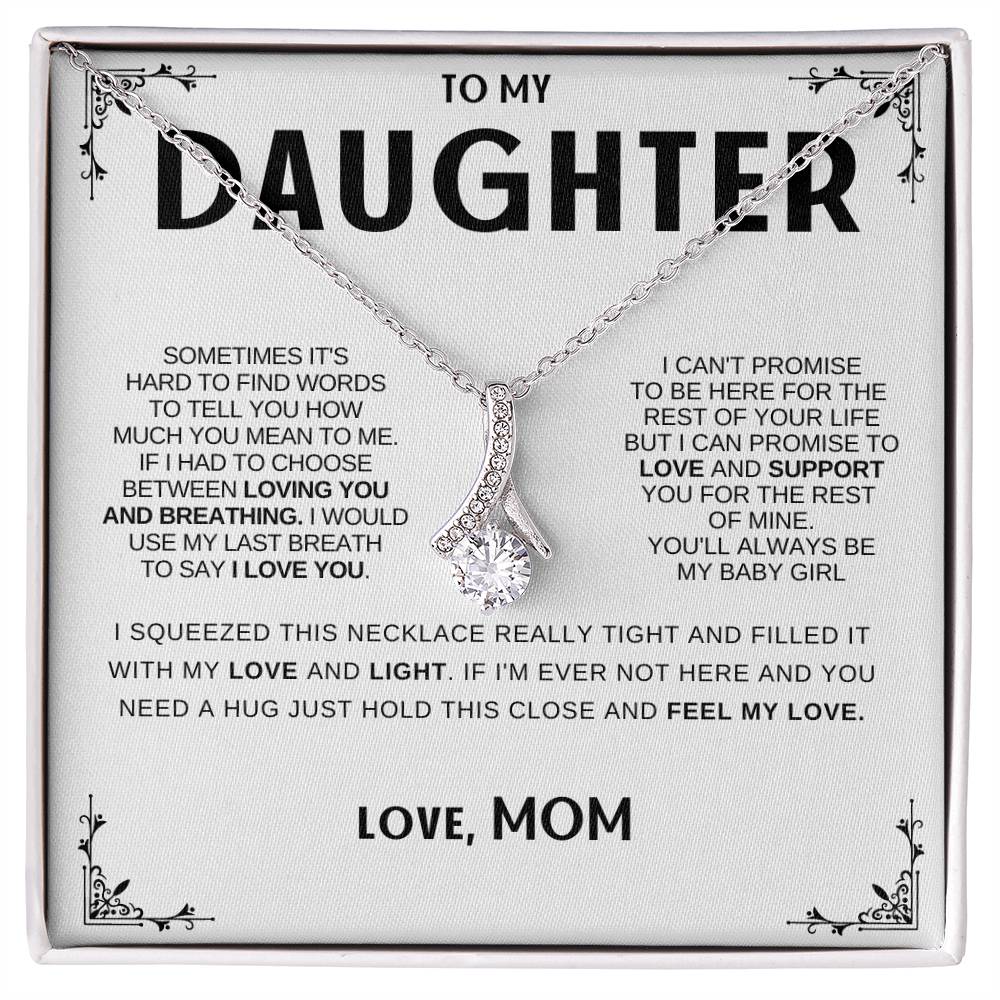 To Daughter, Love Mom